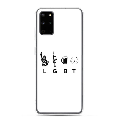 Coque Samsung LGBT liberty gun beer tits Samsung Galaxy S20 Plus - Sedurro