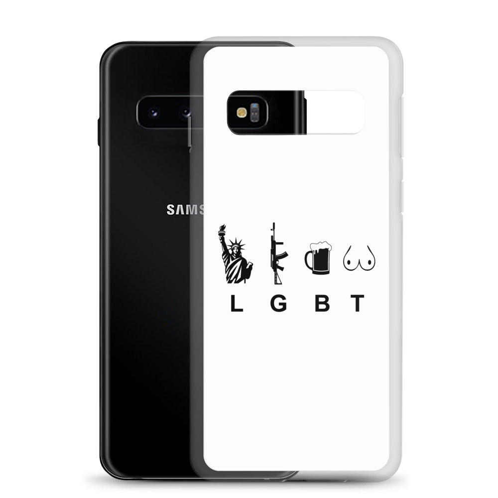 Coque Samsung LGBT liberty gun beer tits - Sedurro