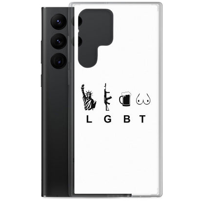 Coque Samsung LGBT liberty gun beer tits - Sedurro