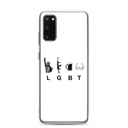 Coque Samsung LGBT liberty gun beer tits Samsung Galaxy S20 - Sedurro