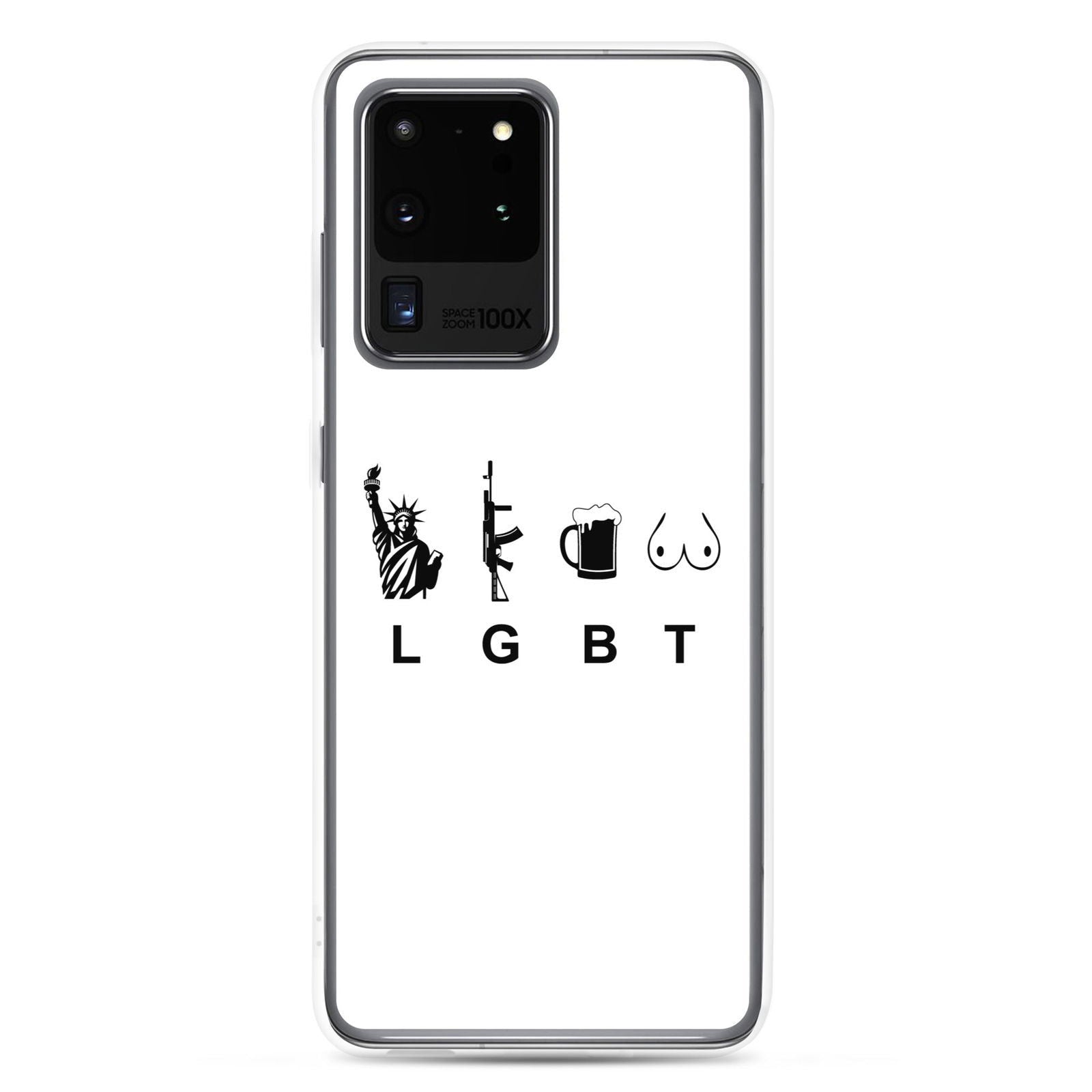 Coque Samsung LGBT liberty gun beer tits Samsung Galaxy S20 Ultra - Sedurro