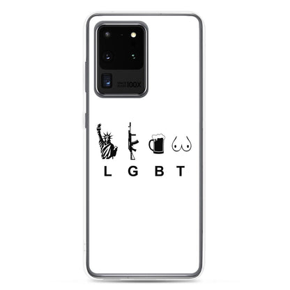 Coque Samsung LGBT liberty gun beer tits Samsung Galaxy S20 Ultra - Sedurro