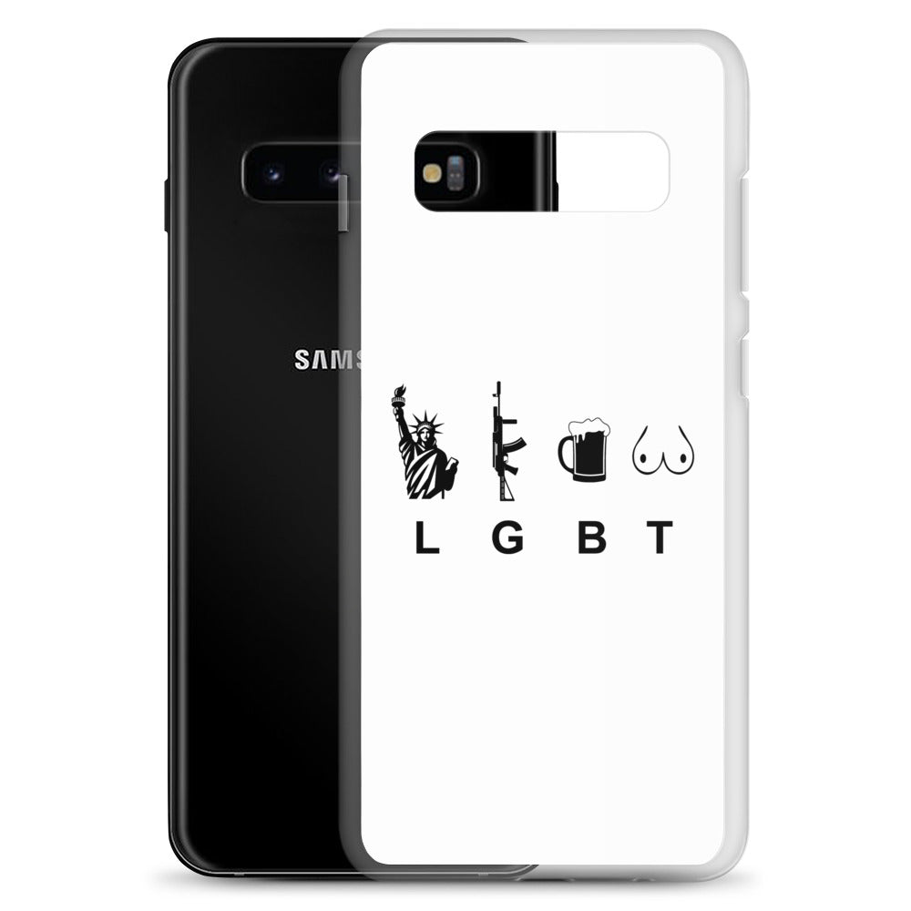 Coque Samsung LGBT liberty gun beer tits - Sedurro