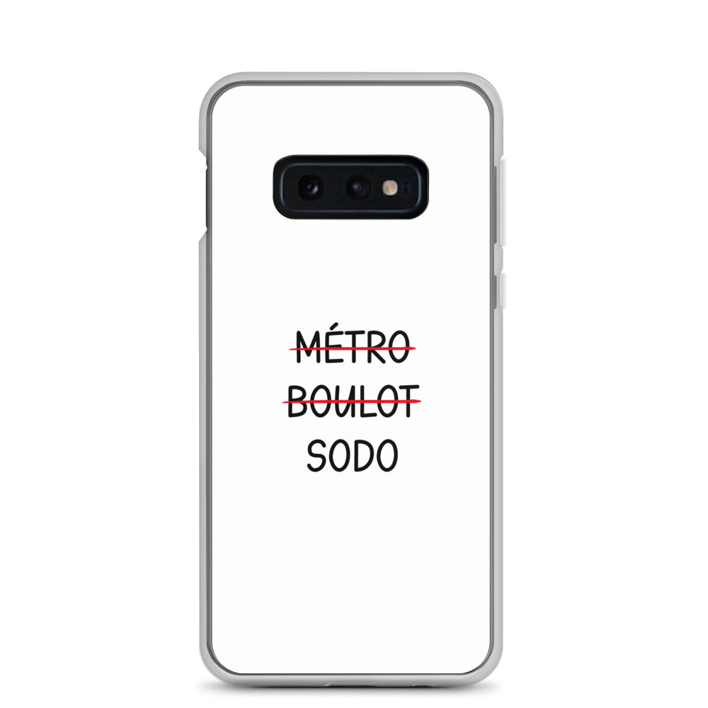 Coque Samsung Métro boulot sodo Samsung Galaxy S10e - Sedurro