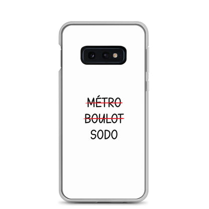 Coque Samsung Métro boulot sodo Samsung Galaxy S10e - Sedurro