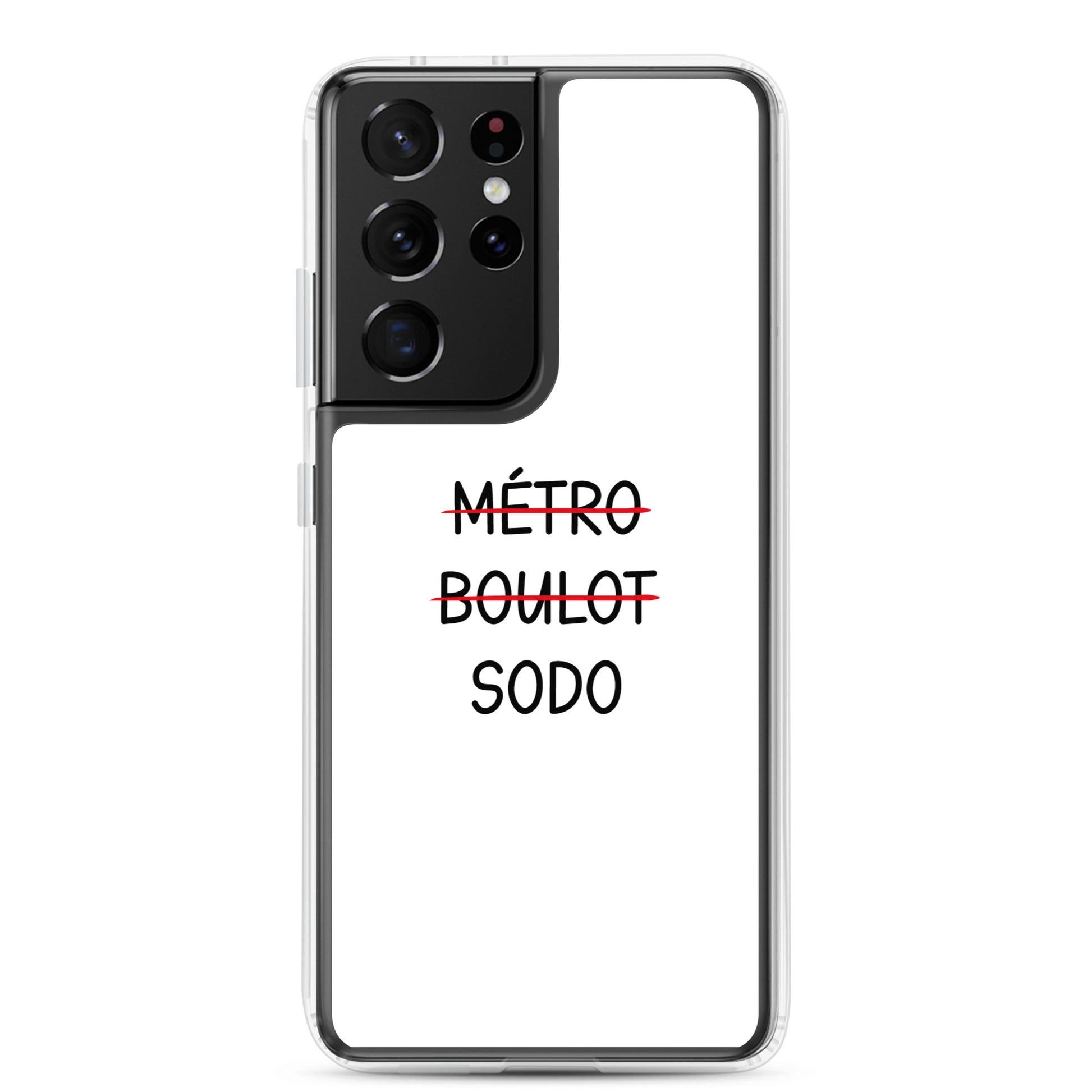 Coque Samsung Métro boulot sodo Samsung Galaxy S21 Ultra - Sedurro