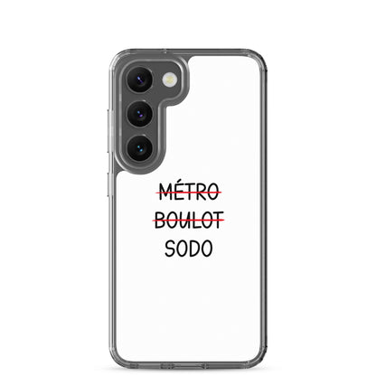 Coque Samsung Métro boulot sodo Samsung Galaxy S23 - Sedurro