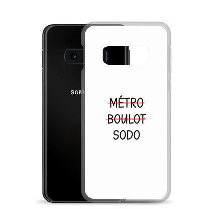 Coque Samsung Métro boulot sodo - Sedurro