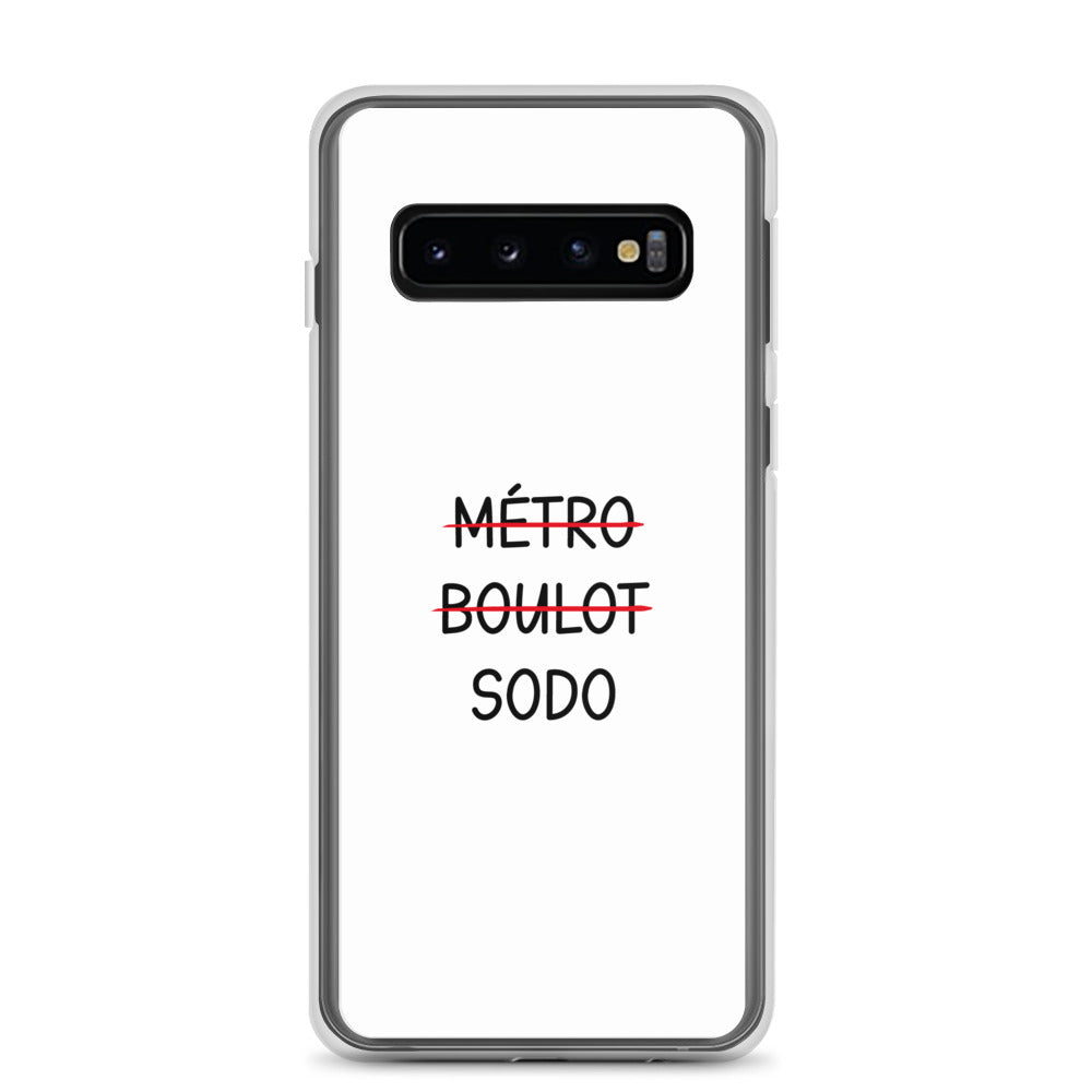 Coque Samsung Métro boulot sodo Samsung Galaxy S10 - Sedurro