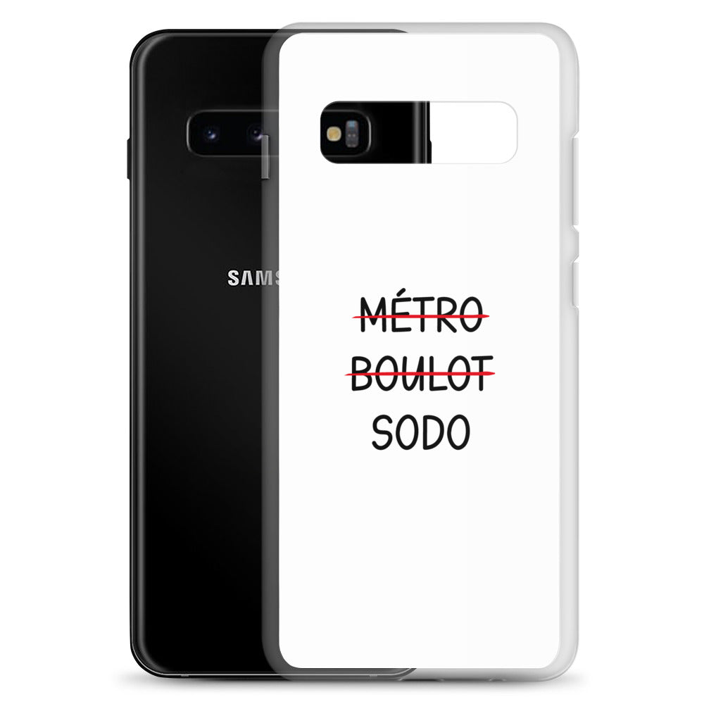 Coque Samsung Métro boulot sodo - Sedurro
