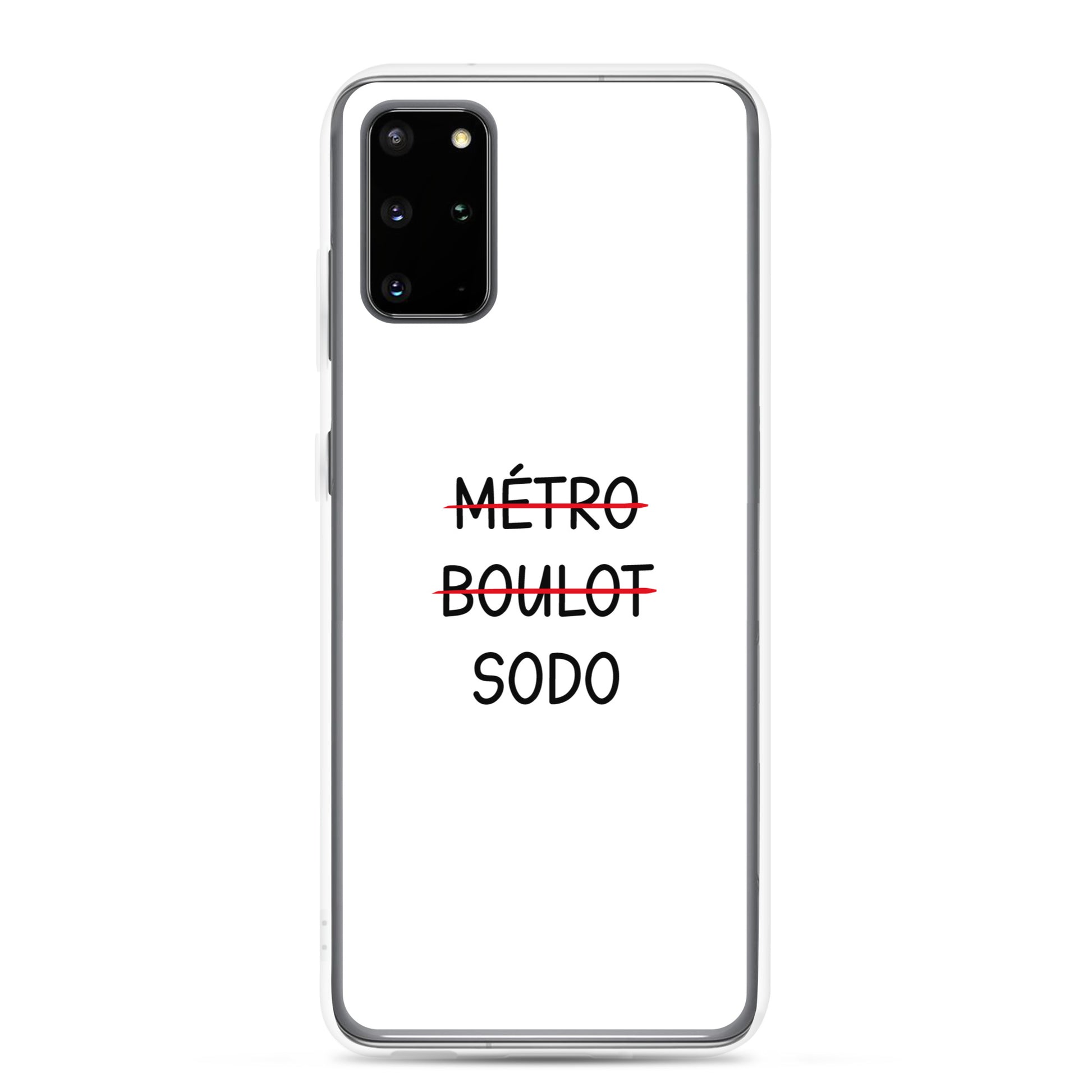 Coque Samsung Métro boulot sodo Samsung Galaxy S20 Plus - Sedurro
