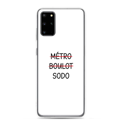 Coque Samsung Métro boulot sodo Samsung Galaxy S20 Plus - Sedurro