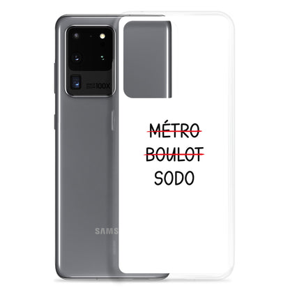 Coque Samsung Métro boulot sodo - Sedurro