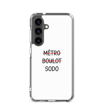 Coque Samsung Métro boulot sodo Samsung Galaxy S24 - Sedurro