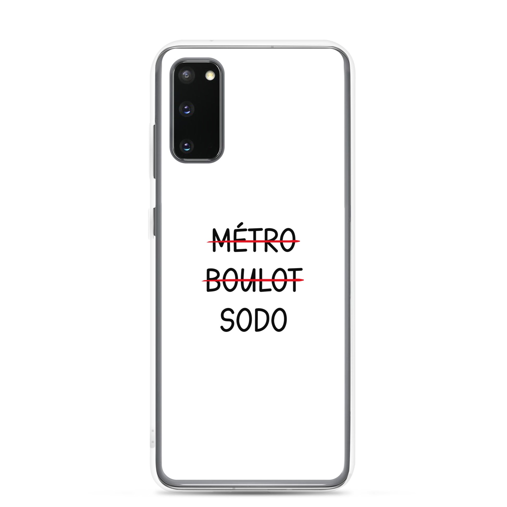 Coque Samsung Métro boulot sodo Samsung Galaxy S20 - Sedurro