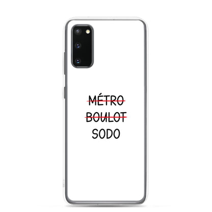 Coque Samsung Métro boulot sodo Samsung Galaxy S20 - Sedurro