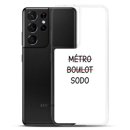 Coque Samsung Métro boulot sodo - Sedurro