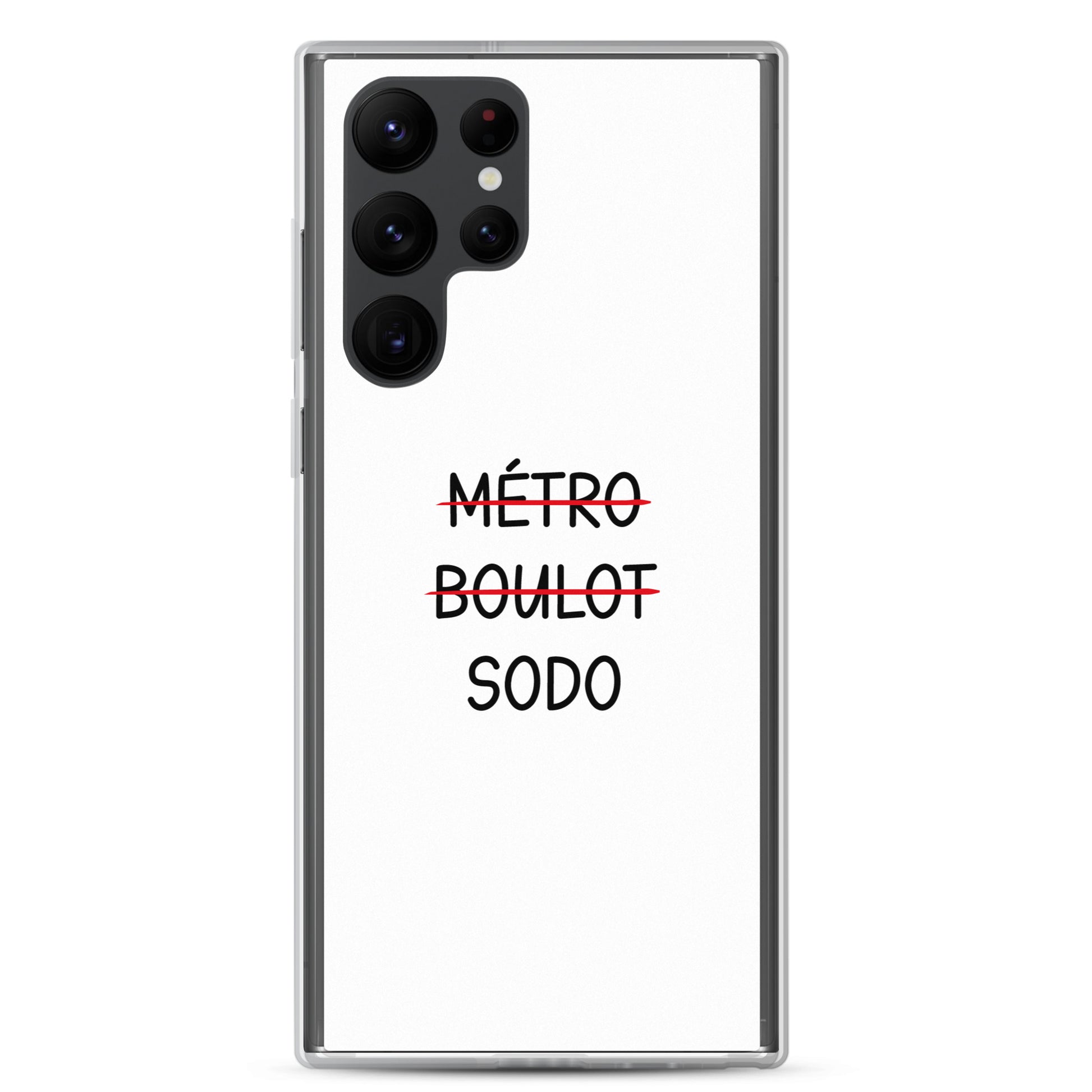 Coque Samsung Métro boulot sodo Samsung Galaxy S22 Ultra - Sedurro