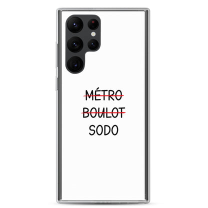 Coque Samsung Métro boulot sodo Samsung Galaxy S22 Ultra - Sedurro