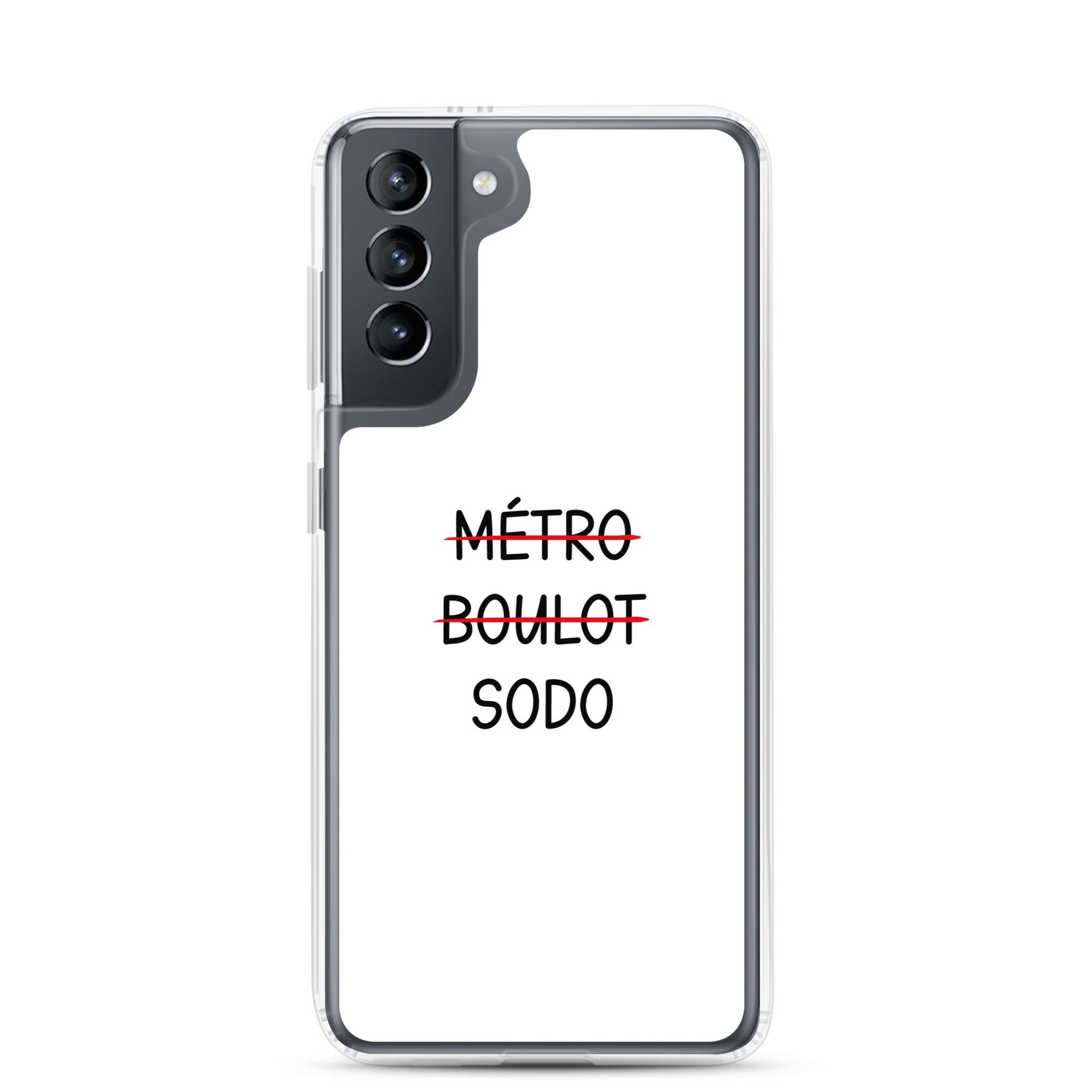 Coque Samsung Métro boulot sodo Samsung Galaxy S21 - Sedurro