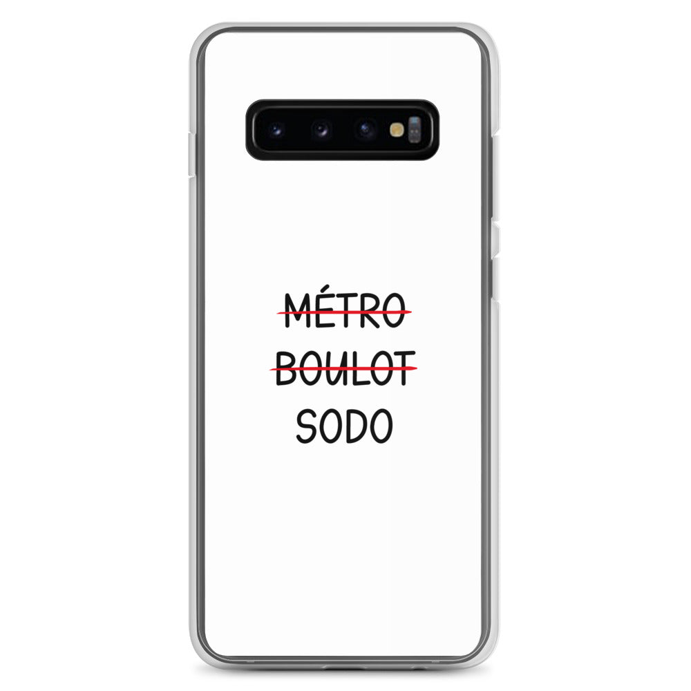 Coque Samsung Métro boulot sodo Samsung Galaxy S10+ - Sedurro