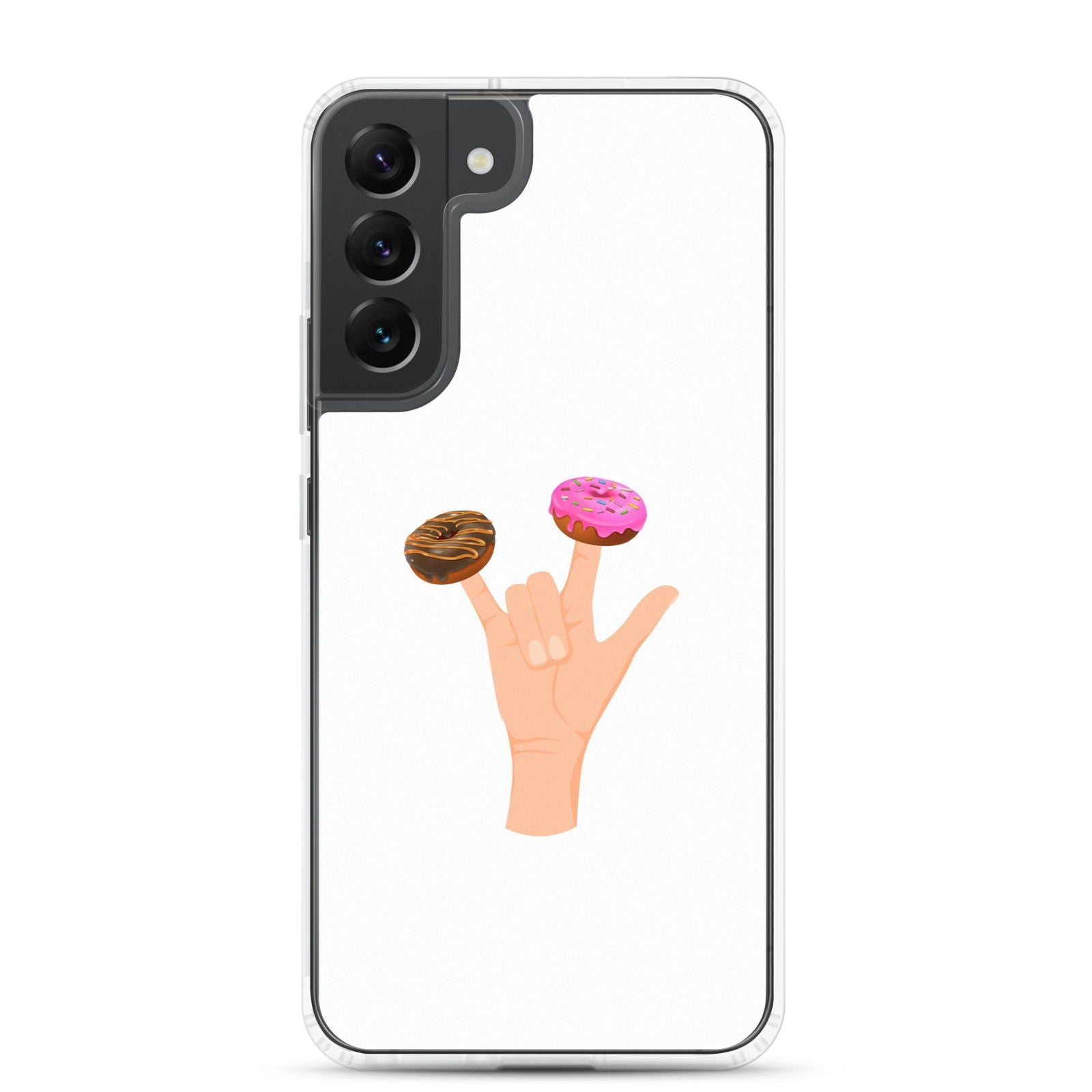 Coque Samsung Main donuts deux doigts Samsung Galaxy S22 Plus - Sedurro
