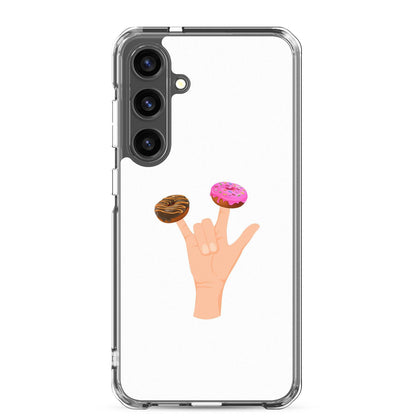 Coque Samsung Main donuts deux doigts Samsung Galaxy S24 Plus - Sedurro