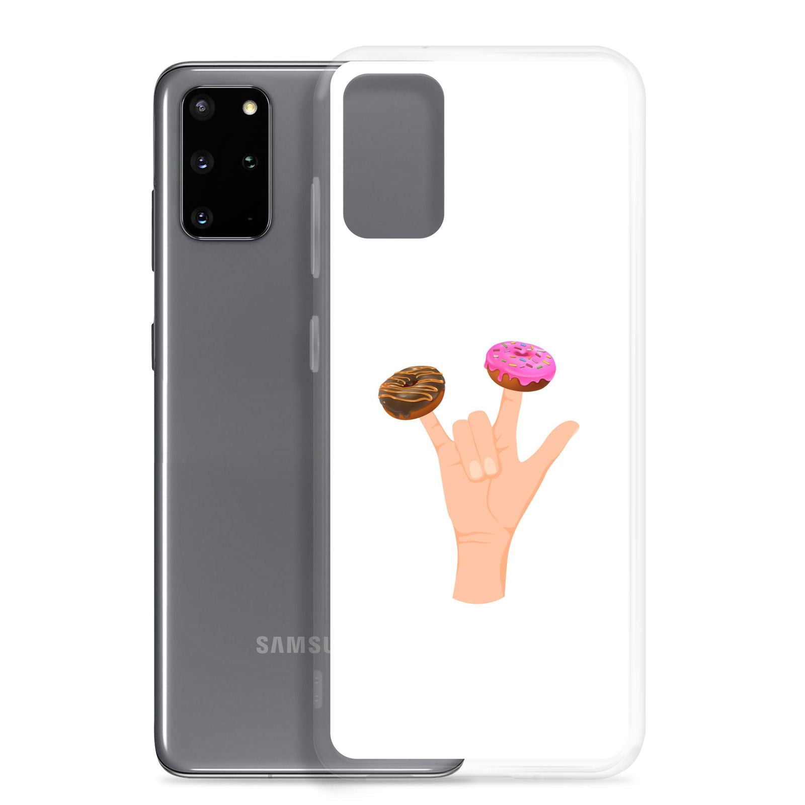 Coque Samsung Main donuts deux doigts - Sedurro