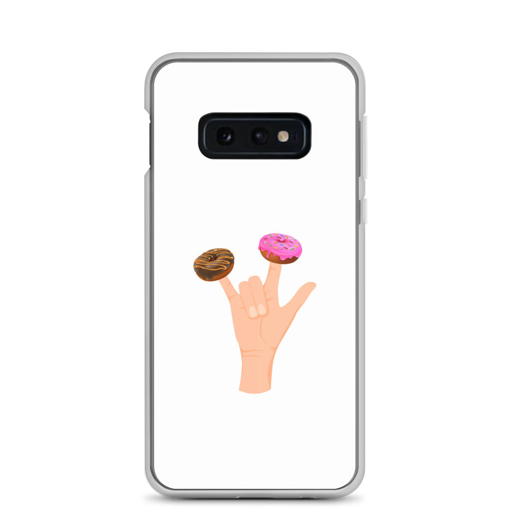 Coque Samsung Main donuts deux doigts Samsung Galaxy S10e - Sedurro