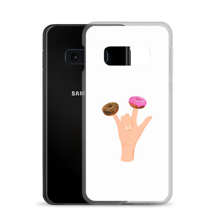 Coque Samsung Main donuts deux doigts - Sedurro