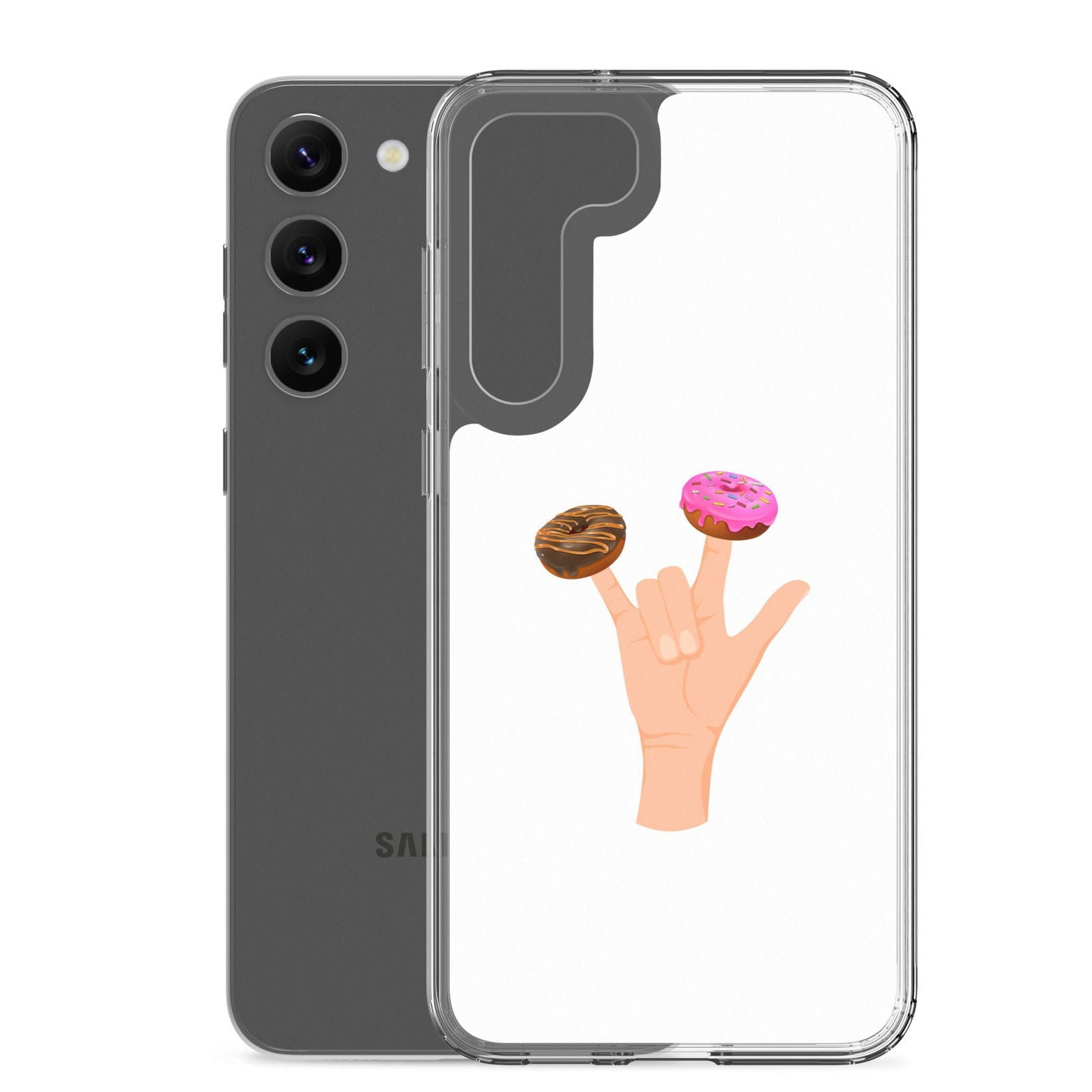 Coque Samsung Main donuts deux doigts - Sedurro