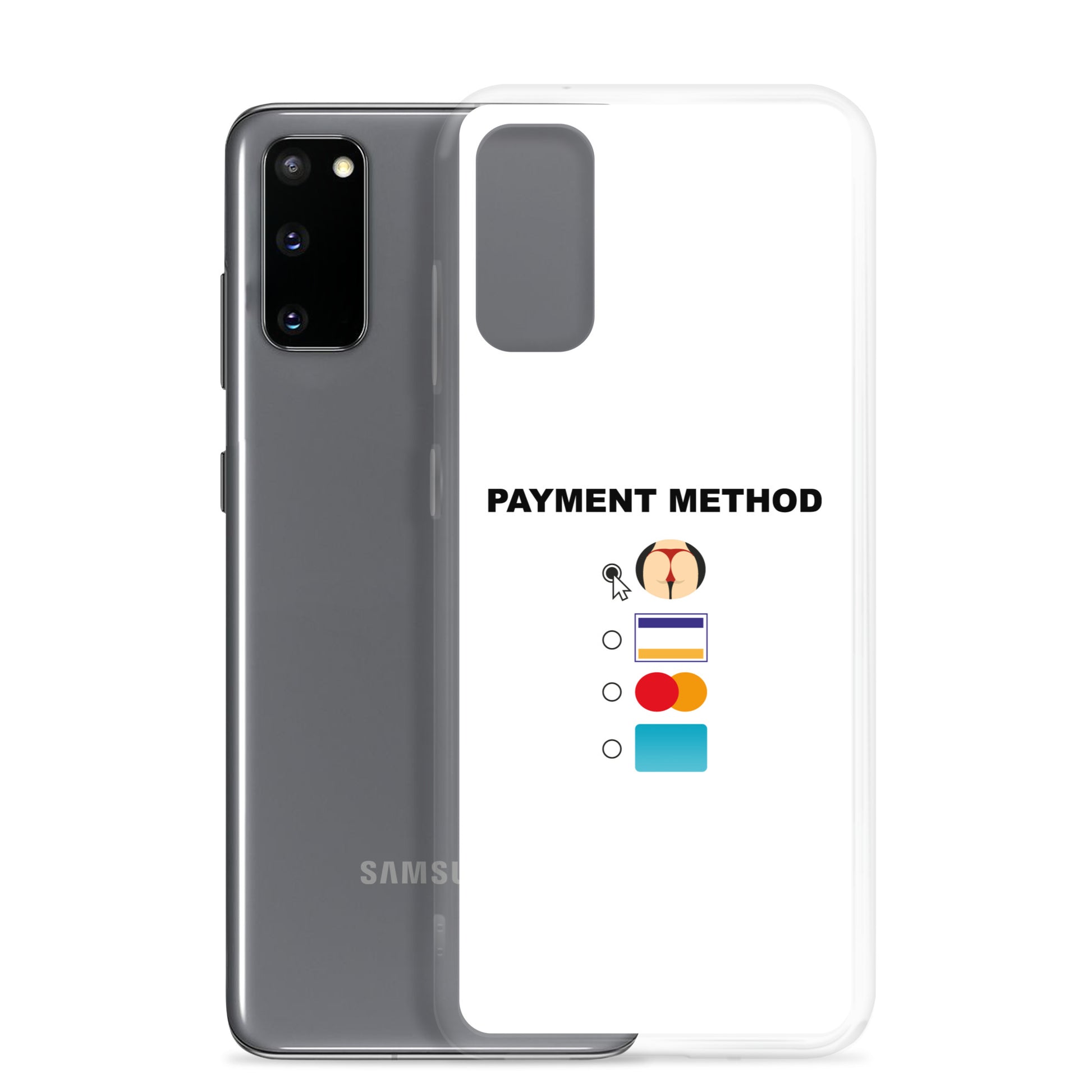 Coque Samsung Payment method butt - Sedurro