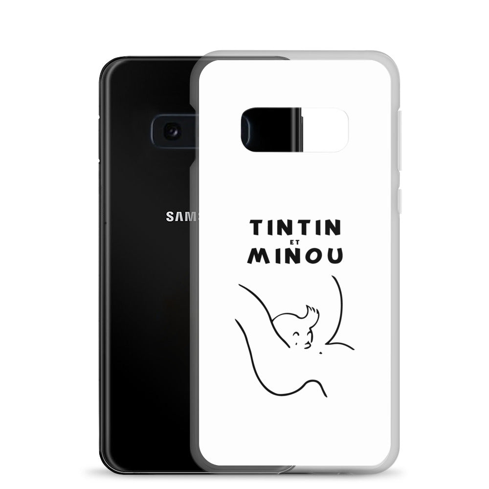 Coque Samsung Tintin et minou - Sedurro