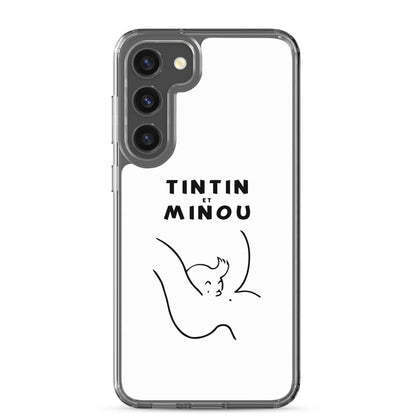 Coque Samsung Tintin et minou Samsung Galaxy S23 Plus - Sedurro