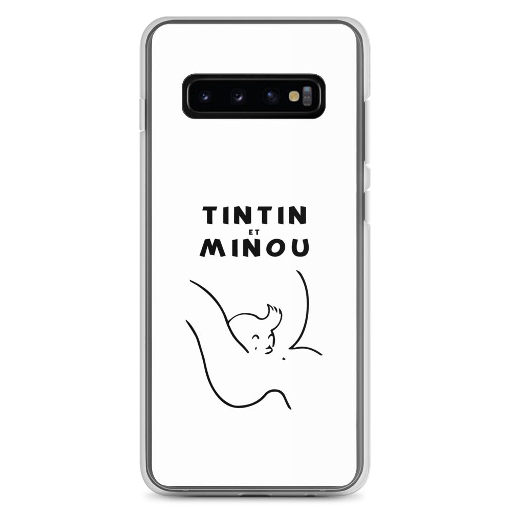Coque Samsung Tintin et minou Samsung Galaxy S10+ - Sedurro