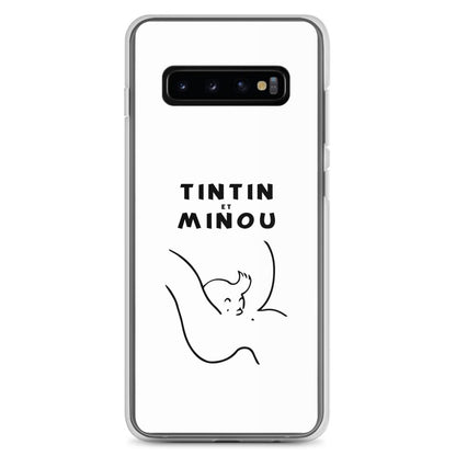 Coque Samsung Tintin et minou Samsung Galaxy S10+ - Sedurro