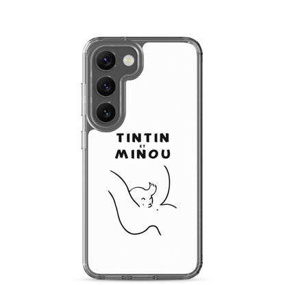Coque Samsung Tintin et minou Samsung Galaxy S23 - Sedurro