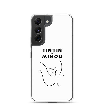 Coque Samsung Tintin et minou Samsung Galaxy S22 - Sedurro