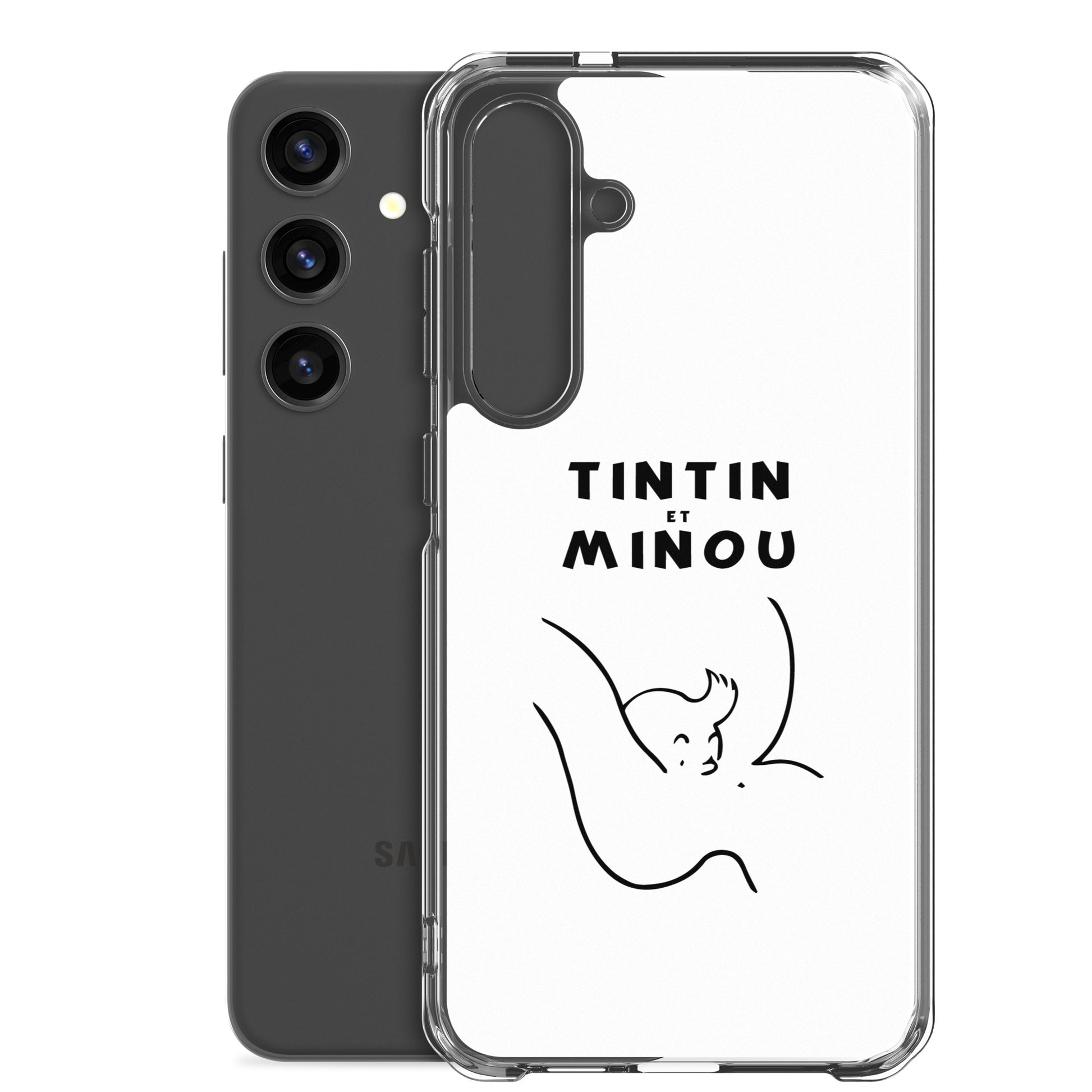 Coque Samsung Tintin et minou - Sedurro