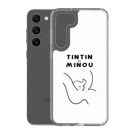 Coque Samsung Tintin et minou - Sedurro