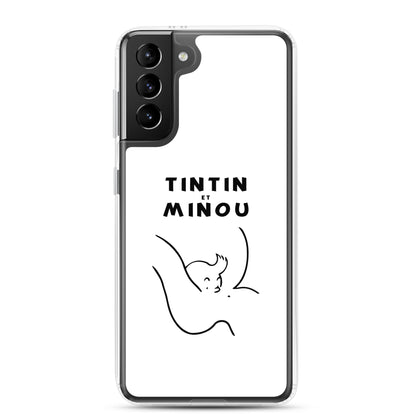 Coque Samsung Tintin et minou Samsung Galaxy S21 Plus - Sedurro
