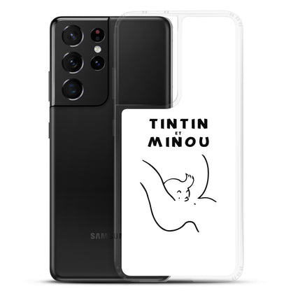 Coque Samsung Tintin et minou - Sedurro