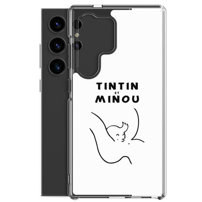 Coque Samsung Tintin et minou - Sedurro