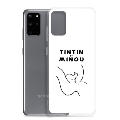 Coque Samsung Tintin et minou - Sedurro