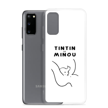 Coque Samsung Tintin et minou - Sedurro