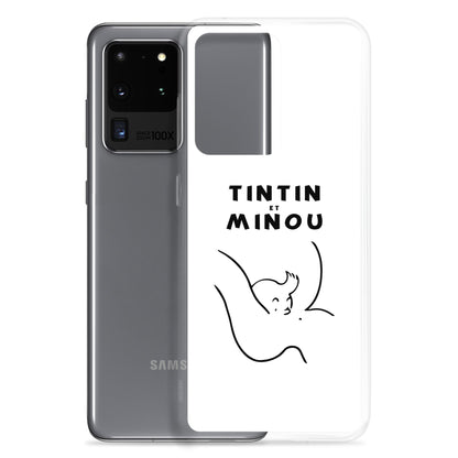 Coque Samsung Tintin et minou - Sedurro