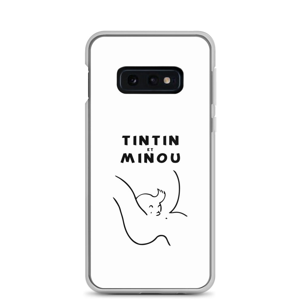 Coque Samsung Tintin et minou Samsung Galaxy S10e - Sedurro