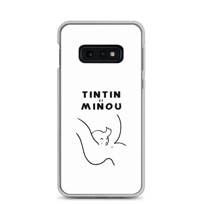 Coque Samsung Tintin et minou Samsung Galaxy S10e - Sedurro