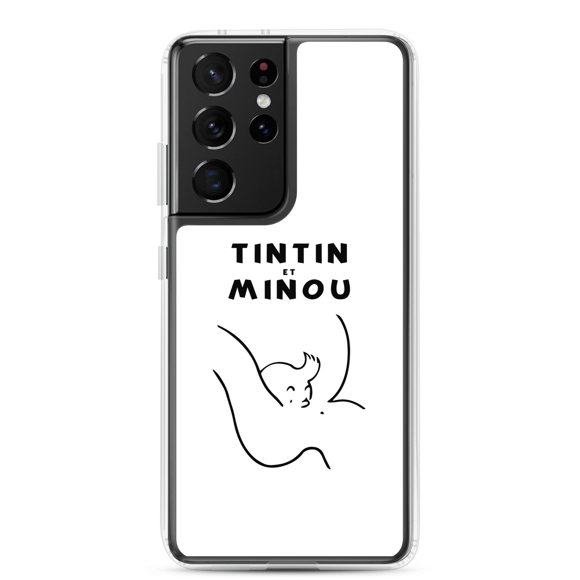 Coque Samsung Tintin et minou Samsung Galaxy S21 Ultra - Sedurro
