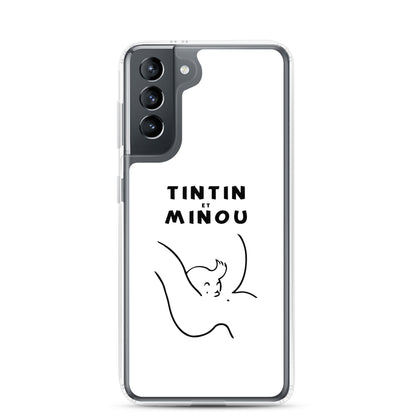 Coque Samsung Tintin et minou Samsung Galaxy S21 - Sedurro